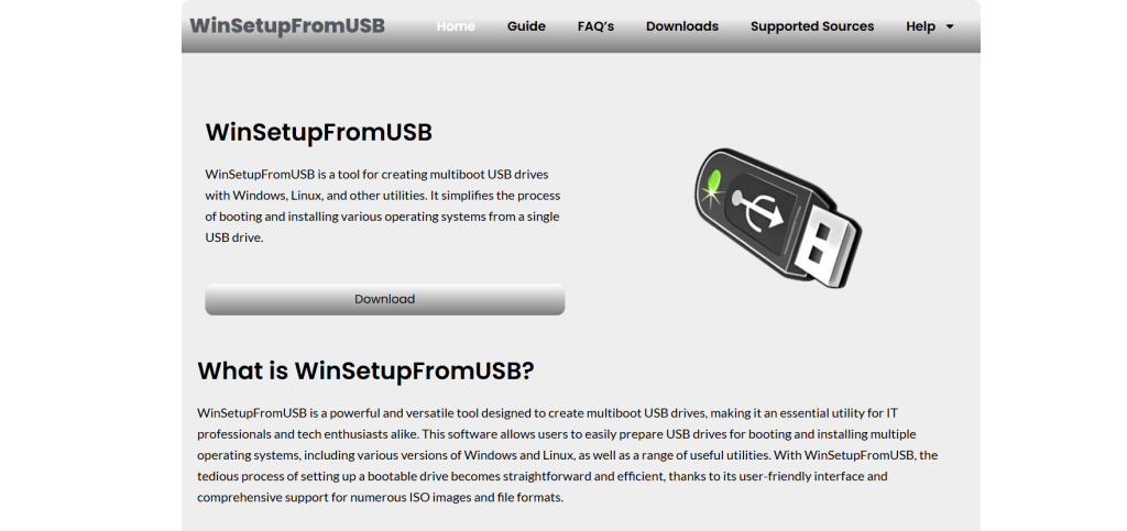 Why Choose WinSetupFromUSB for Multiboot USB Creation