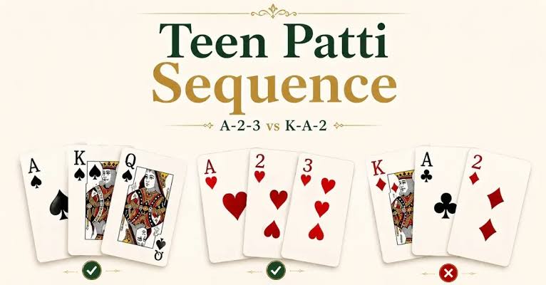 Teen Patti Sequences You Need to Recognise Instantly