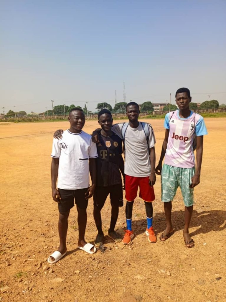 Youth Sport Builds Confidence When Playing Time Is Fair young footballers training on a field